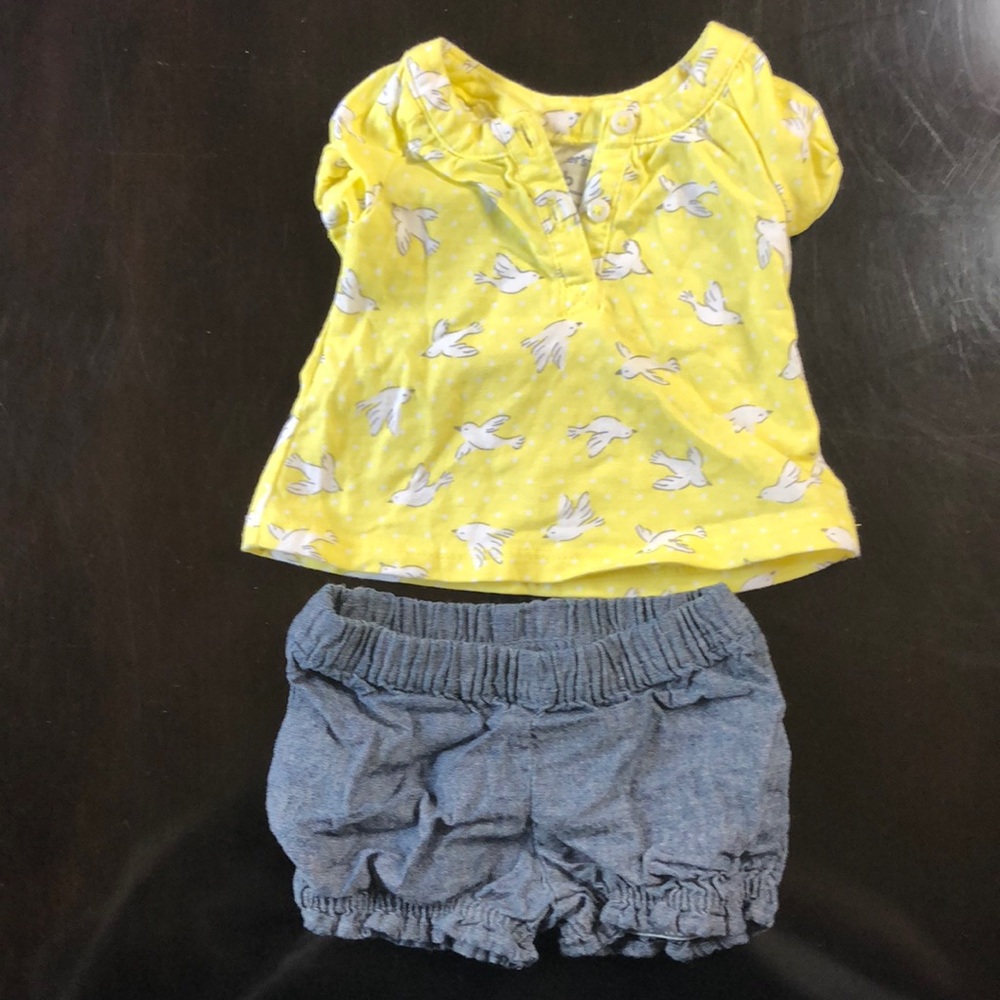 Shirt and short set